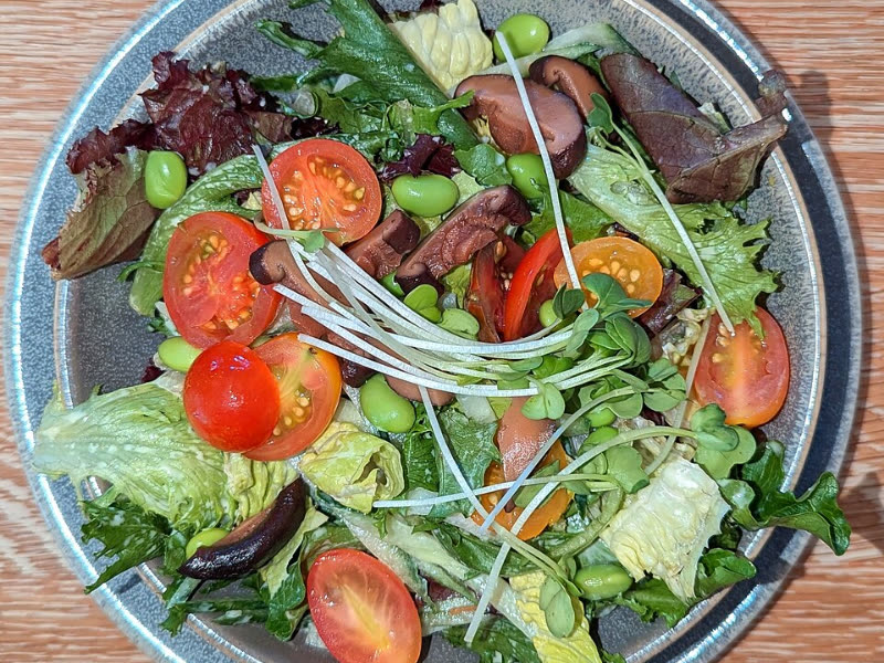 A green salad